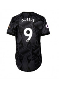 Arsenal Gabriel Jesus #9 Fotballdrakt Borte Klær Dame 2022-23 Korte ermer